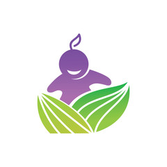 Leaf Logo Design Vector Template Set