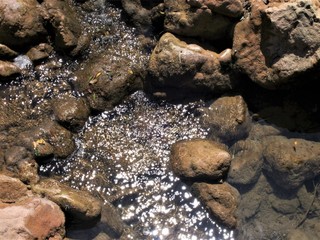 Stones in the river