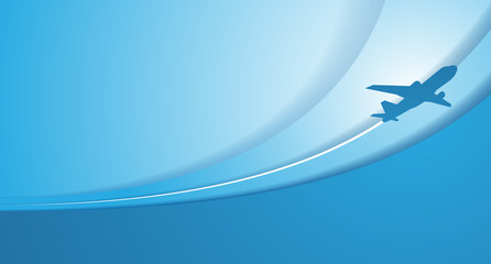 airline travel background © d1sk