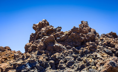 Beautiful landscape of  Teide national park, Tenerife, Canary island, Spain