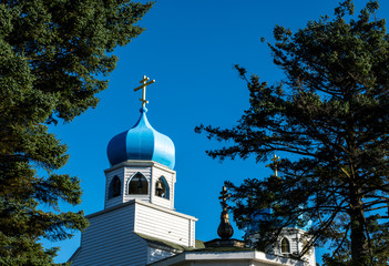 Orthodox Russian church in Kodiak