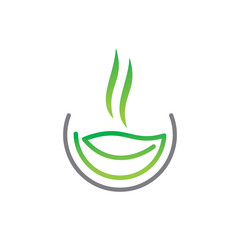 Leaf Logo Design Vector Template Set