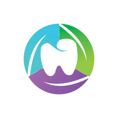 Leaf Logo Design Vector Template Set