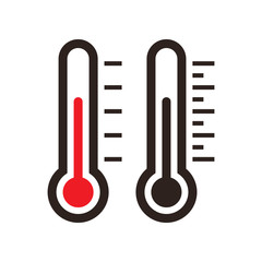 Thermometer icon set