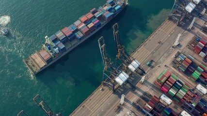 Kwai Tsing Container Terminals in Hong Kong