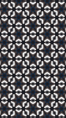 Ornate geometric pattern and abstract colored background