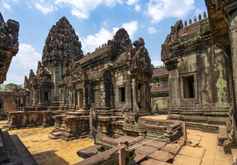 Sanctuary and Mandapa Hall of Banteay Samre temple, Cambodia