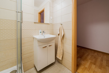 New apartment bathroom
