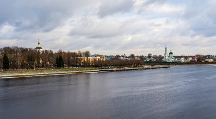 St. Catherine's convent form Volga River, Tver, Russia