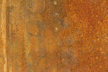 rusty metal surface. red rust texture