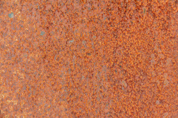 rusty metal surface. red rust texture