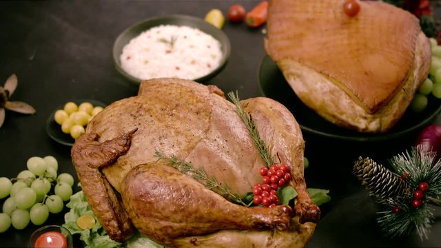Turkey and Pork Leg for Holidays