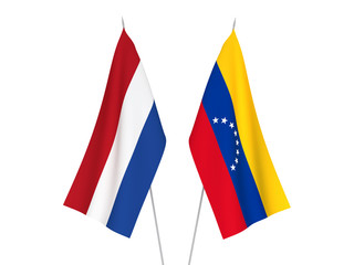 Venezuela and Netherlands flags