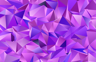 Obraz premium Abstract Low-Poly triangular modern background