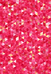 Abstract Low-Poly triangular modern background