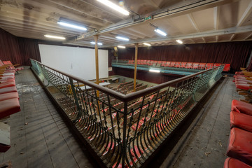 Old disused town cinema