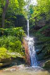Fototapeta na wymiar Bukov Do waterfall in Serbial