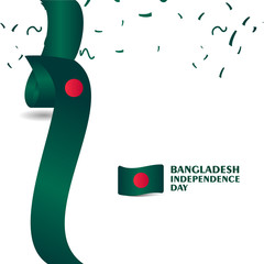 Bangladesh Independence Day Vector Template Design Illustration