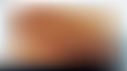 Vector blur abstract background in white and brown colors