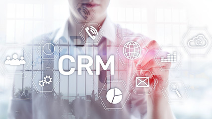 Business Customer CRM Management Analysis Service Concept. Relationship Management.