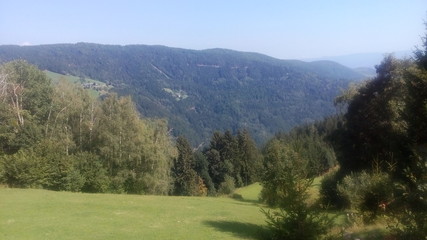 landscape in the mountains