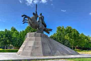 Monument to the commander Andranik - Yerevan, Armenia