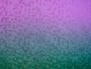 Texture of artificial radiant skin with honeycomb perforation. Abstract background, defocus.