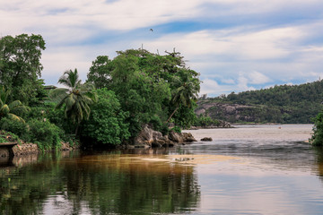 Luxury Beaches with the White Sand, Paradise Seychelles