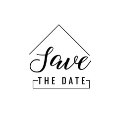 Save The Date Typography Template