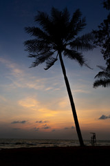 Obraz premium Sunset At Miami