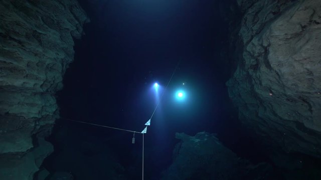 Cave diving in Budapest