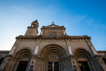 Fototapeta na wymiar The Manila Cathedral in Intramuros, Philippines