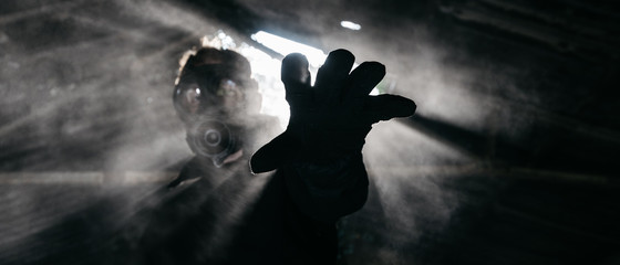 Fototapeta premium Ominous figure