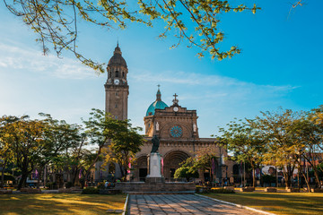 The Manila Cathedral in Intramuros, Philippines