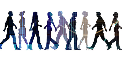 Business People Walking
