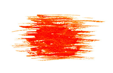 Orange abstract background in watercolor style
