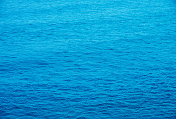 Blue sea water background