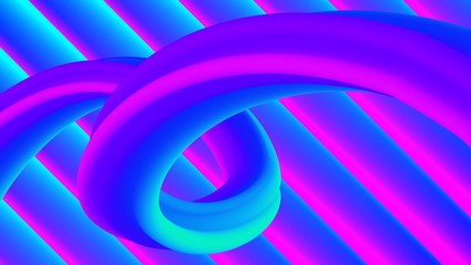 Liquid colorful shape. Modern trend background. Synthwave futurism vector illustration. Retrowave.