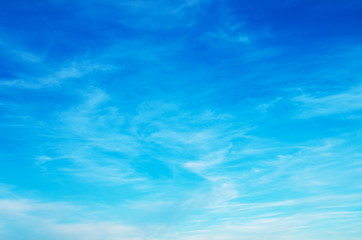 Fototapeta na wymiar blue sky background with white clouds