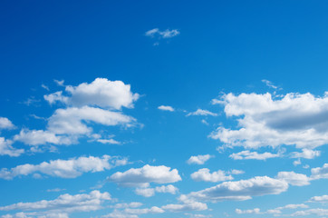 blue sky background with white clouds