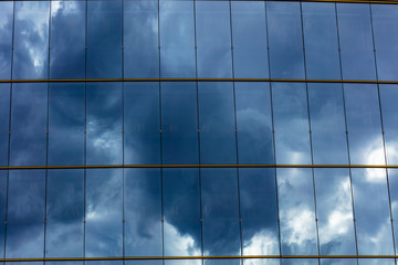 abstract windows facade 