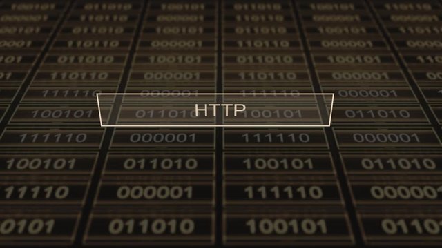 Computer tab animation series - HTTP animation