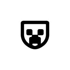 Emoji icon. Social media character sign