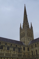 Fototapeta na wymiar Norwich Cathedral - Norfolk, England, UK
