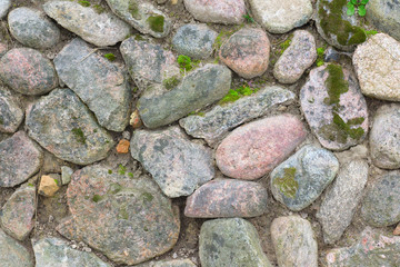 texture formed from stones