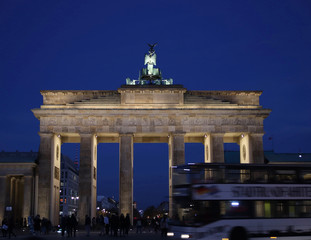 Obraz premium Brandenburger Tor Berlin