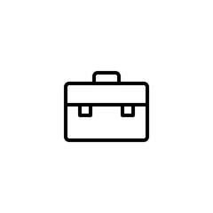 Job bag icon. Business sign