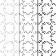 Floral seamless pattern, flower