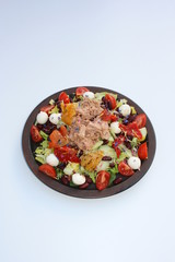 Salatteller. Gemischter Salat