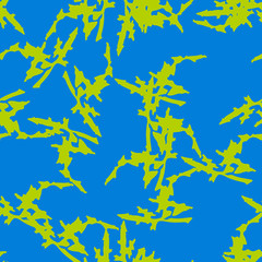 Fototapeta na wymiar Urban UFO camouflage of various shades of blue and green colors